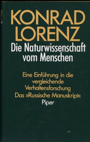 Lorenz,Konrad  Die Naturwissenschaft vom Menschen 