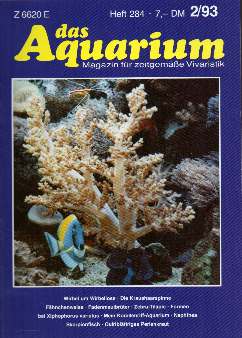 Das Aquarium  27.Jg.1993,Heft 2 