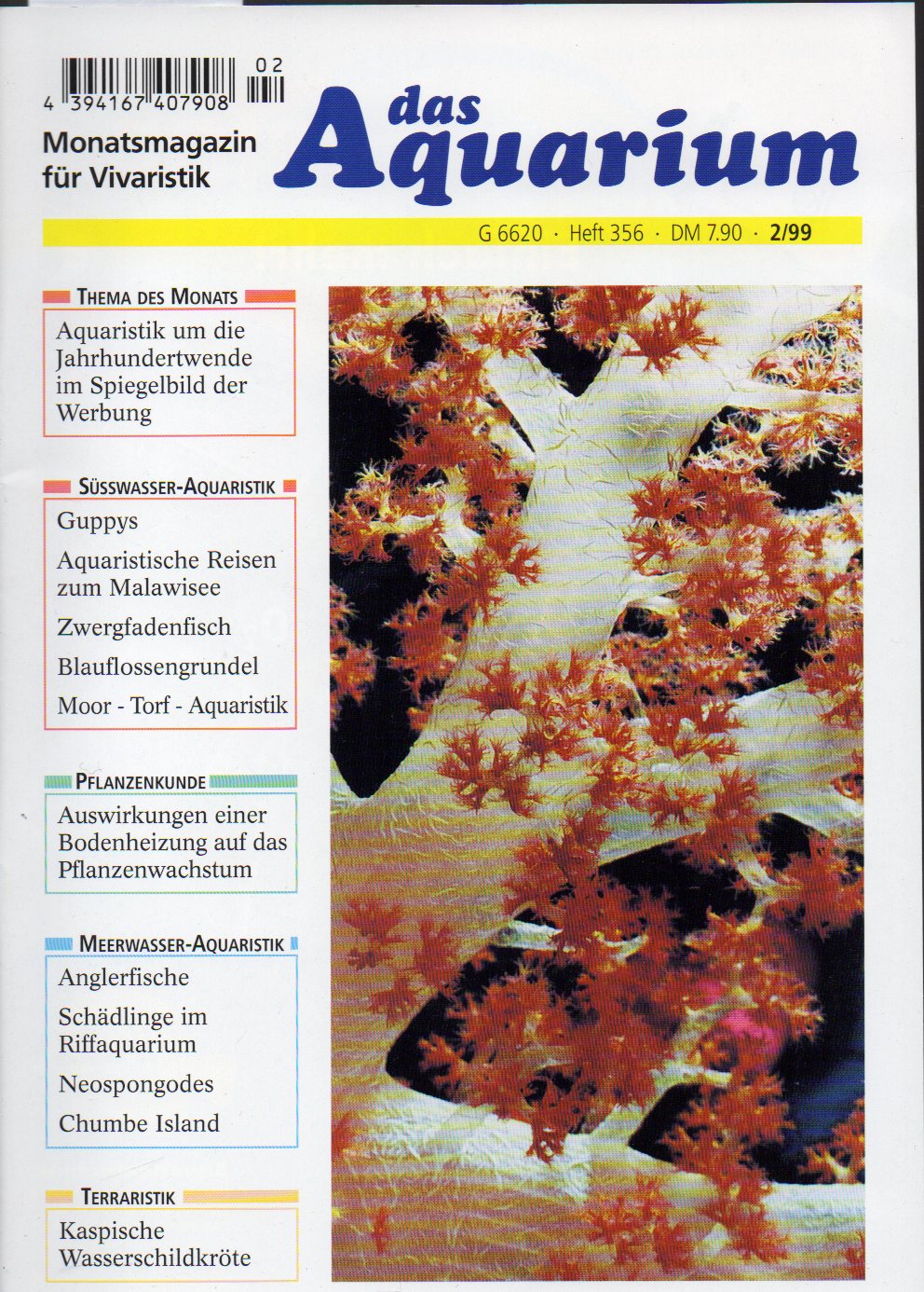 Das Aquarium  33.Jg.1999,Heft 2 