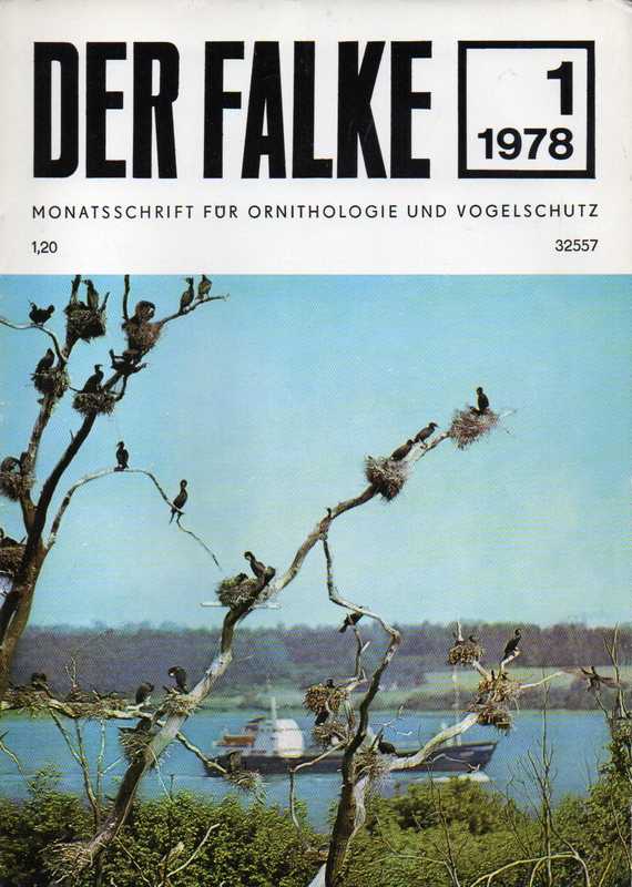 Der Falke  Der Falke 25.Jahrgang 1978 Heft 1 bis 12 und Inhaltsverzeichnis 