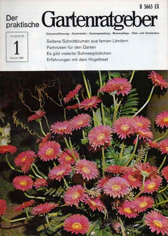 Der praktische Gartenratgeber  Jahrgang 1981.Ausgabe B.Heft 1 bis 10 und 12 (Heft 11 fehlt) 