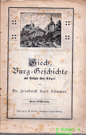 Hümmer,Friedrich Karl  Giech, Burggeschichte mit Notizen über Gügel 