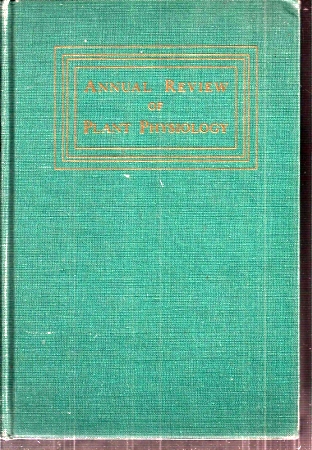 Machlis,Leonard+Winslow R.Briggs  Annual Review of Plant Physiology Volume 13 