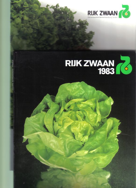Rijk Zwaan  1 Hauptkatalog 1983 und 5 Prospekte der Firma Rijk Zwaan 