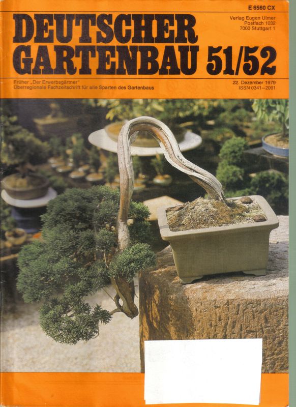 Deutscher Gartenbau  Deutscher Gartenbau 33.Jahrgang 1979 Hefte 1-30 und 32-51/52 