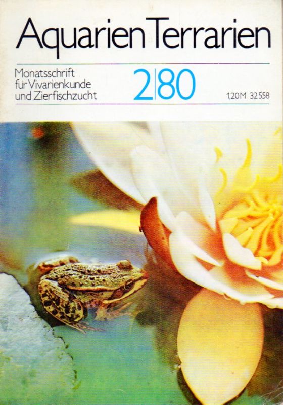 Aquarien Terrarien  Aquarien Terrarien 27.Jahrgang 1980 (12 Hefte) 