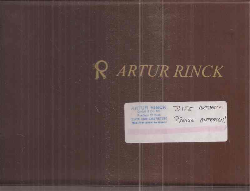 Rinck,Artur  Katalog über Gold- und Silberschmuck 