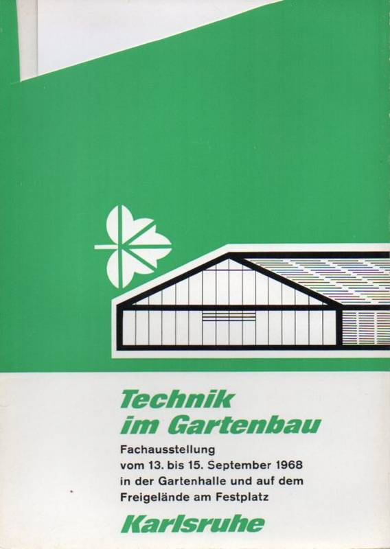 Ausstellungs- und Kongreß GmbH (Hsg.)  Technik im Gartenbau 