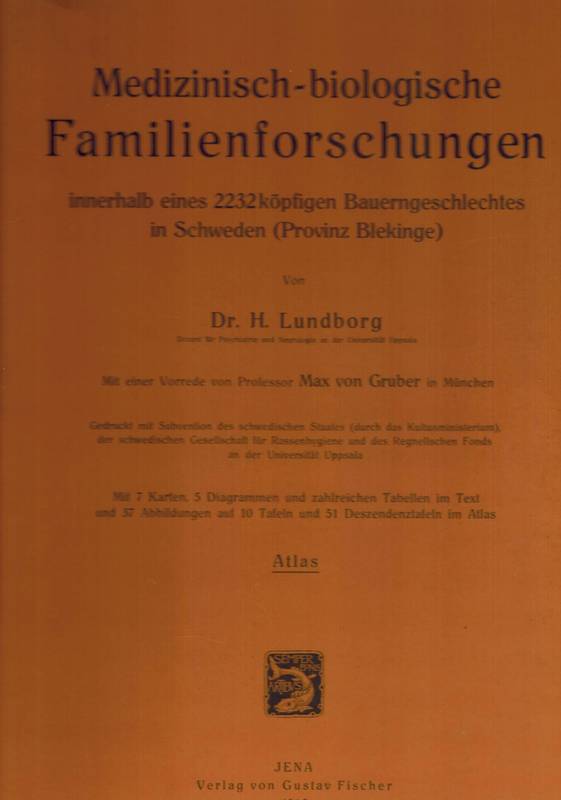 Lundborg,H.  Medizinisch-biologische Familienforschungen innerhalb eines 