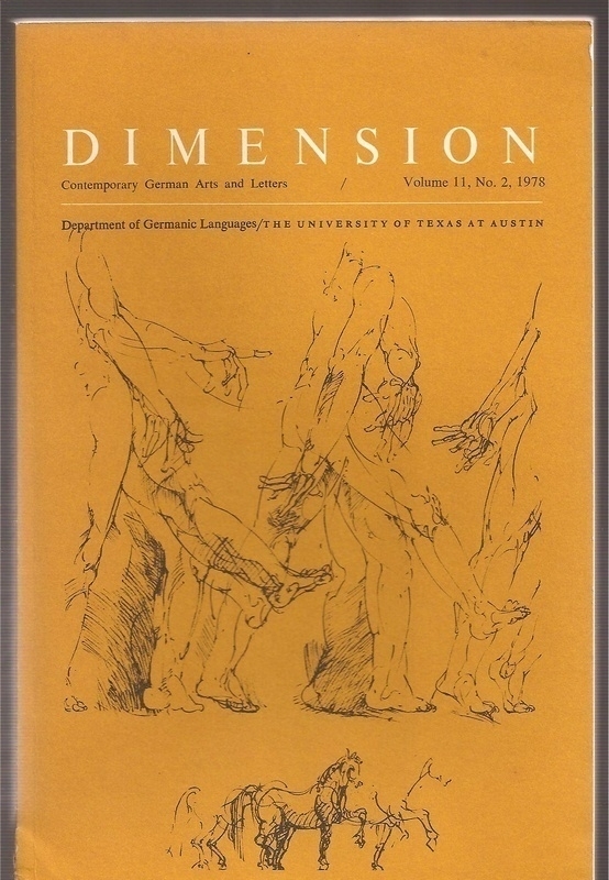 Dimension  Volume 11, No. 2.1978 