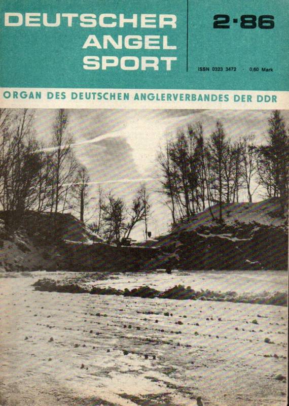 Deutscher Angelsport  Deutscher Angelsport 38. Jahrgang 1986 Hefte 1-12 (12 Hefte) 