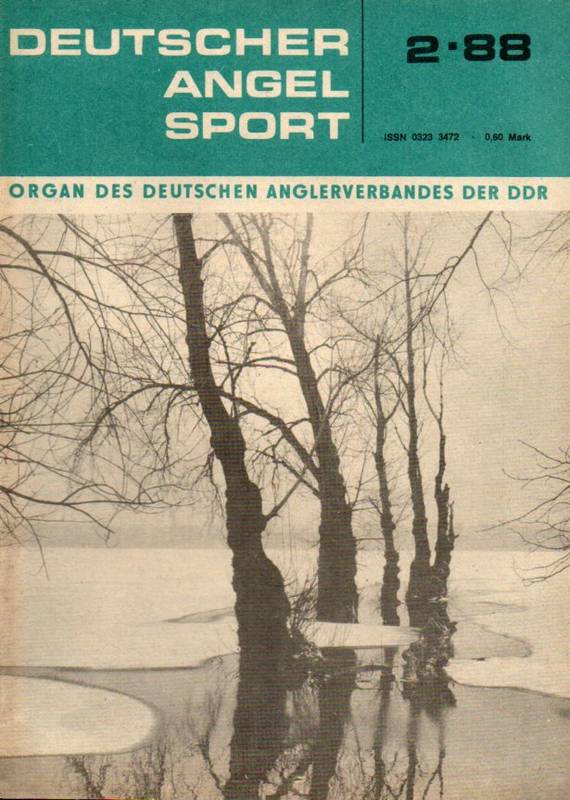 Deutscher Angelsport  Deutscher Angelsport 40. Jahrgang 1988 Hefte 1-12 (12 Hefte) 