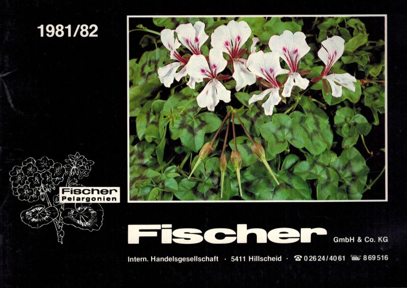 Fischer GmbH & Co. KG  Fischer Pelargonien Katalog 1981/82 