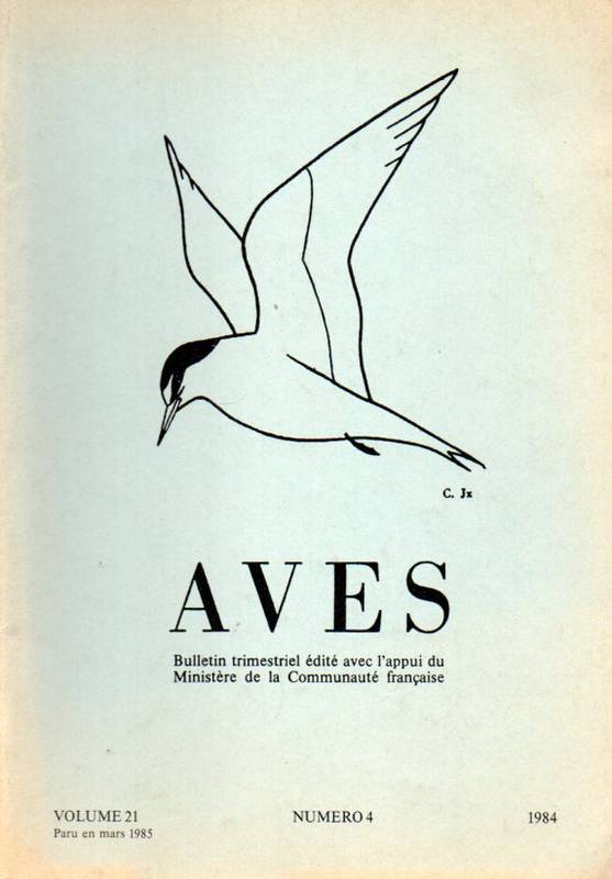 Societe d'Etudes Ornithologiques Aves  Aves Volume 21, 1984 Numero 4 