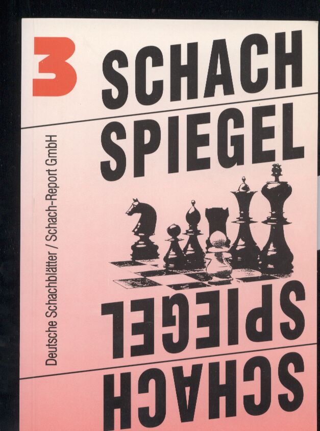 Jerzy Konikowski+Erich Siebenhaar  Schachspiegel 3 