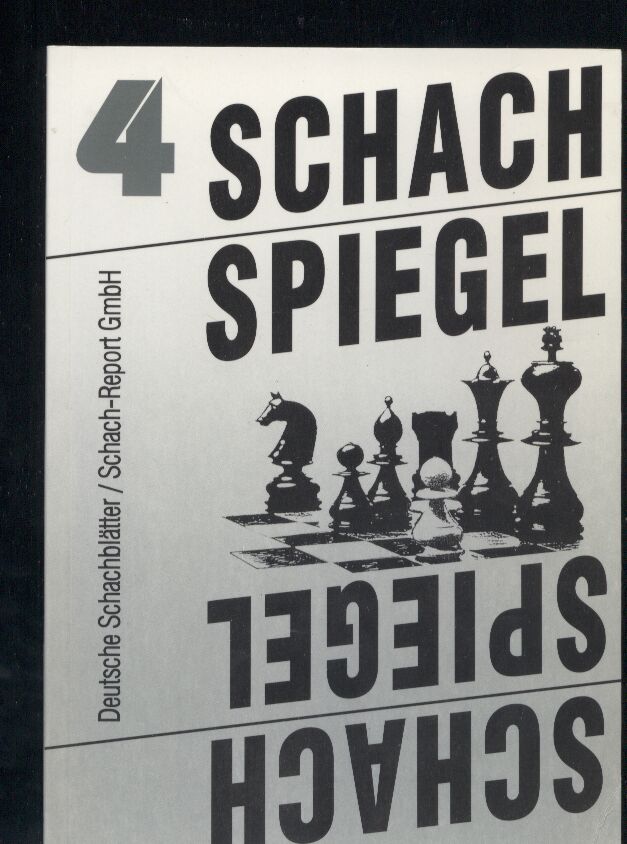 Jerzy Konikowski+Erich Siebenhaar  Schachspiegel 4 