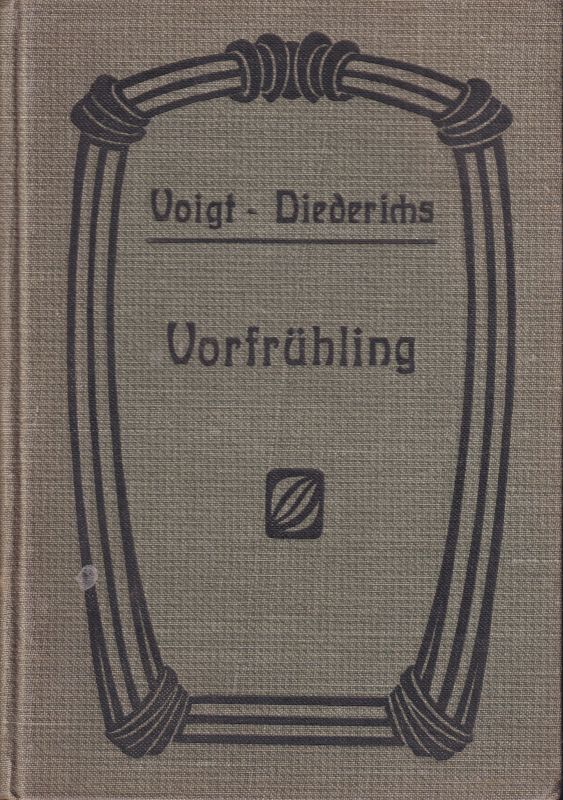 Voigt-Diederichs,Helene  Vorfrühling.Fünf ausgewählte Novellen 