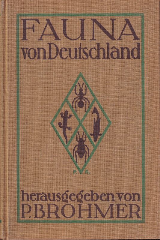 Brohmer,Paul(Hsg.)  Fauna von Deutschland.Ein Bestimmungsbuch unserer heimischen Tierwelt 