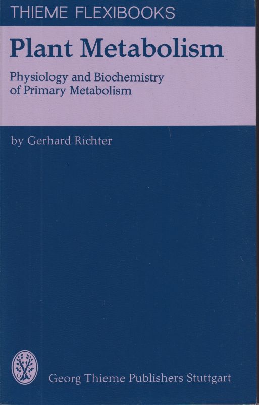 Richter,Gerhard  Plant Metabolism 