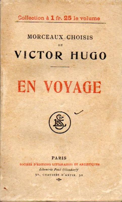 Hugo,Victor  En voyage 