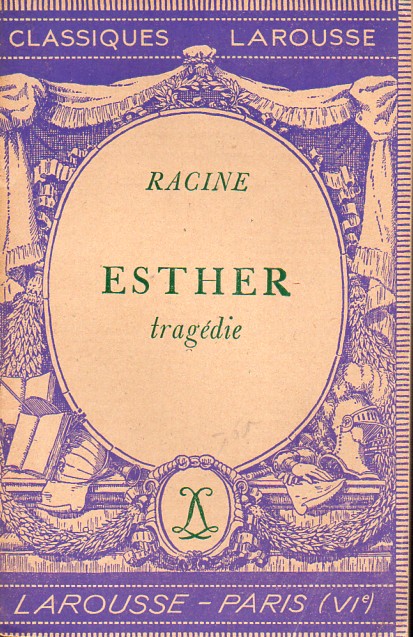 Racine  Esther tragedie 
