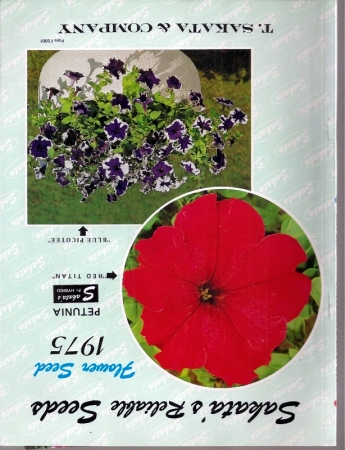 T.Sakata&Company  Sakata's Reliable Seeds - Flower Seed 1975 