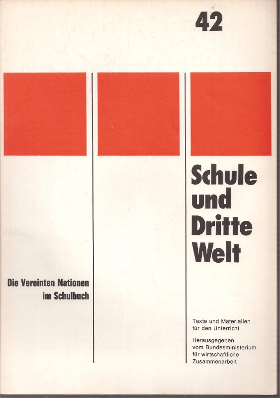 Reich,Brigitte  Schule und Dritte Welt Nr. 42 