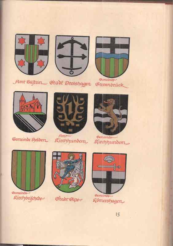 Meyer,Eugen (Hsg.)  Wappenbuch der westfälischen Gemeinden 