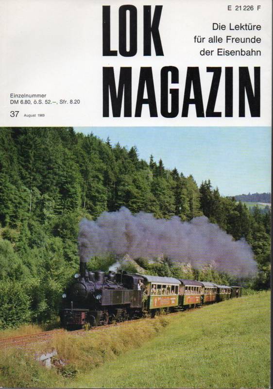 Lok Magazin  Lok Magazin 37 August 1969 