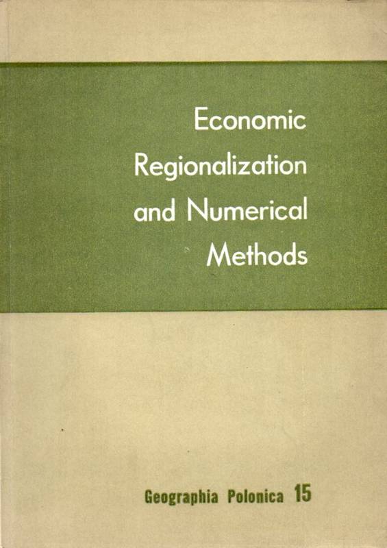 Berry,Brian J.I. and Andrzej Wröbel  Economic Regionalization and Numerical Methods 