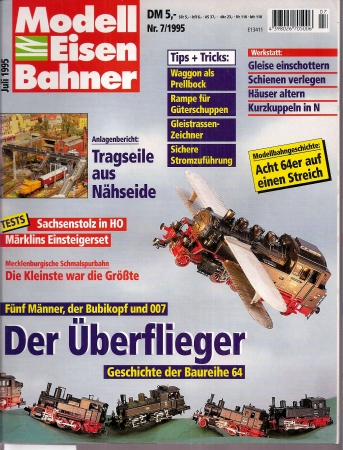 Modelleisenbahner  Modelleisenbahner Nr.7. Juli 1995 