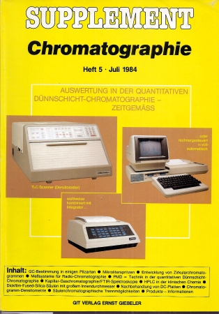 Chromatographie  Chromatographie Heft 5, Juli 1984 