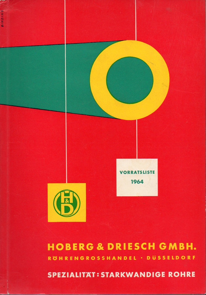 Hoberg & Driesch GmbH  Vorratsliste 1964 