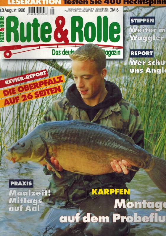Rute & Rolle  Rute & Rolle Heft August 1998 (1 Heft) 