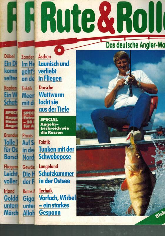 Rute & Rolle  Rute & Rolle Hefte September, Oktober und November 1991 (3 Hefte) 
