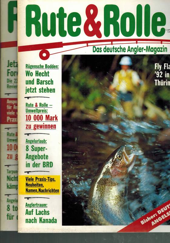 Rute & Rolle  Rute & Rolle Hefte August und September 1990 (2 Hefte) 