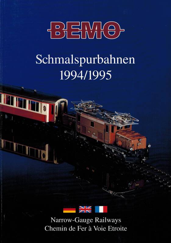 BEMO-Modelleisenbahnen GmbH  Schmalspurbahnen 1994/1995 