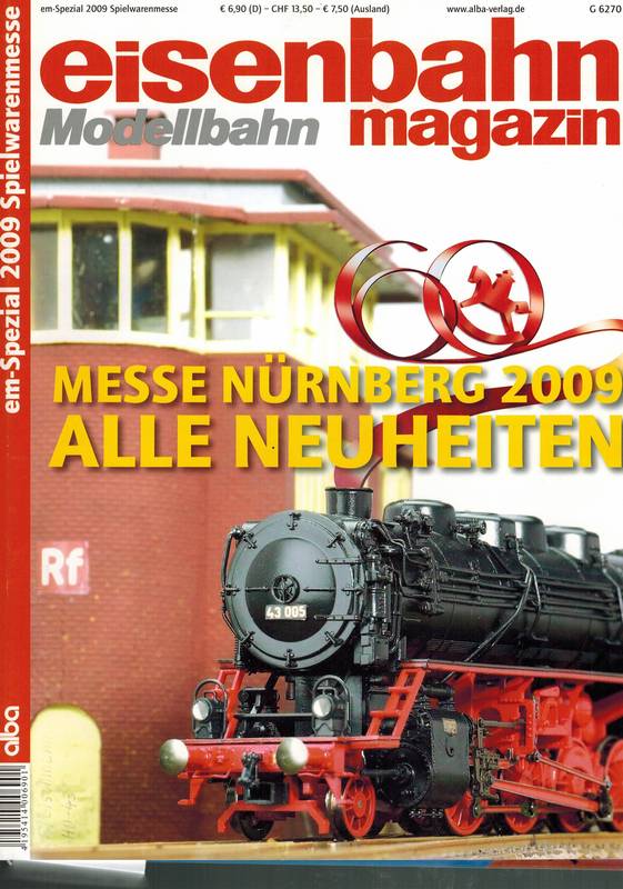 eisenbahn Modellbahn magazin  em-Special Spielwarenmesse 2009 