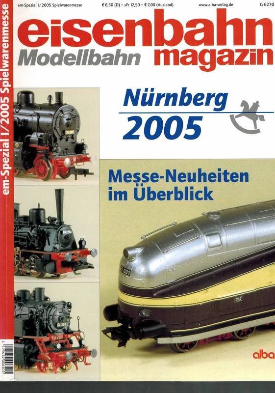 Eisenbahn Magazin Modellbahn  Eisenbahn Magazin Modellbahn Sonderausgabe Nürnberg 2005 