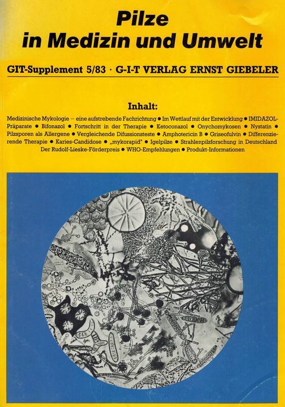 Giebeler,Ernst H. W. (Hsg.)  Pilze in Medizin und Umwelt 