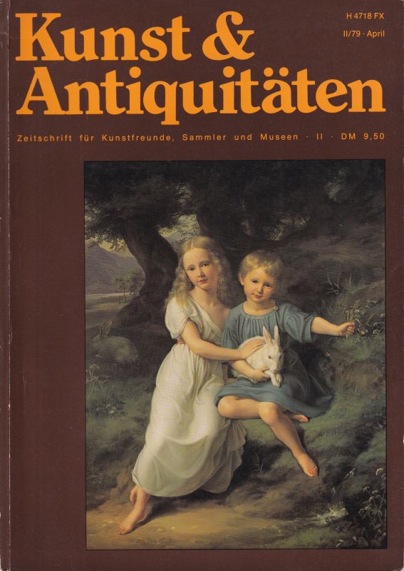 Kunst & Antiquitäten  Kunst & Antiquitäten Jahr 1979 - Heft April 