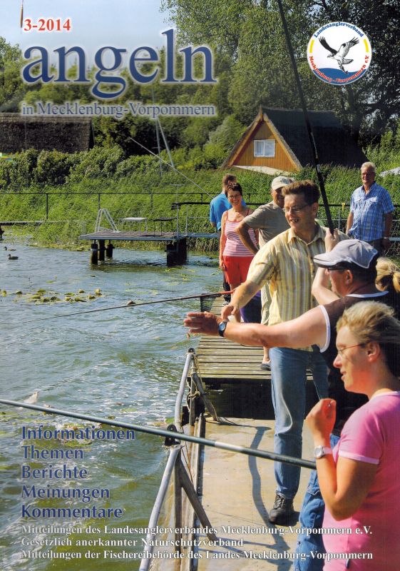 angeln in Mecklenburg-Vorpommern  Angeln in Mecklenburg-Vorpommern Jahr 2014 Hefte 2 und 3 (2 Hefte) 