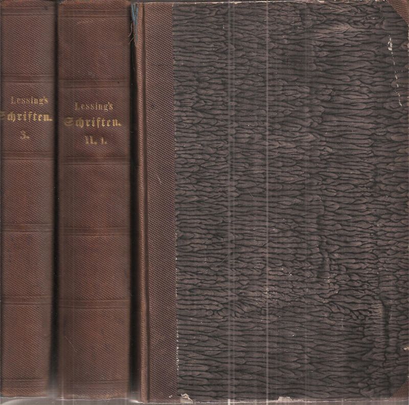 Lachmann,Karl (Hsg.)  Gotthold Ephraim Lessing's sämmtliche Schriften in 13 Bänden 