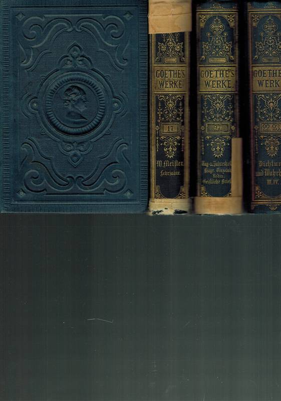 Goethe's Werke  Goethe's Werke Band 14-16 bis 27 (8 Bände) 