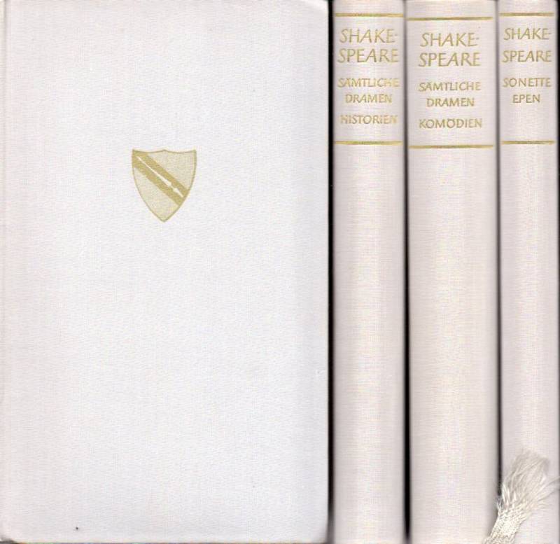 Shakespeare,William  Sämtliche Dramen Band I bis IV (4 Bände) 