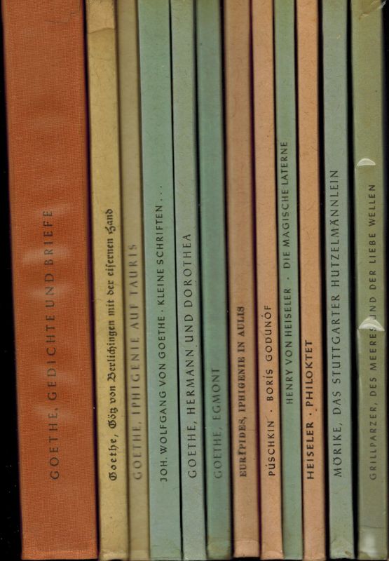 Heiseler,Bernt von und Hans Schumann (Hsg.)  Konvolut von 26 Büchern aus der Reihe Westermanns Textausgaben 