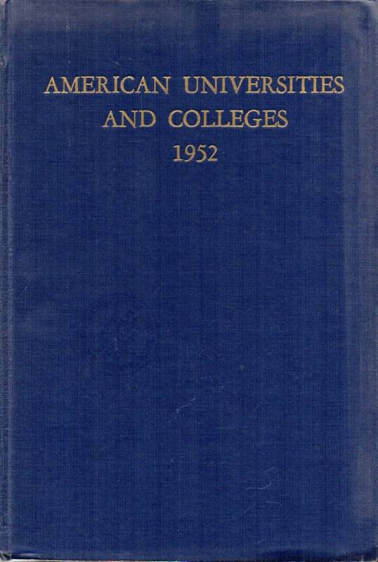 Irwin,Mary  American Universities and Colleges 1952 