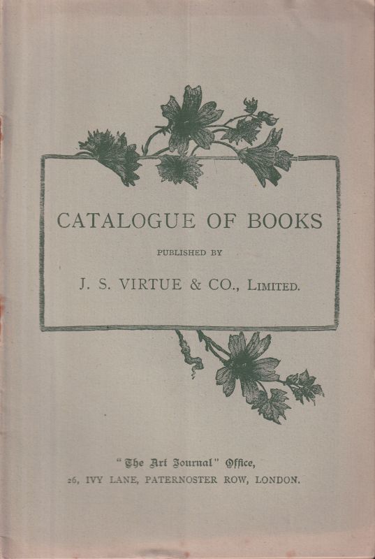 J.S.Virtue & Co.  Catalogue of Books 