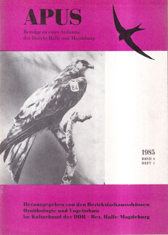Apus  6.Band 1985-1987, Hefte 1 - 6 (6 Hefte) 