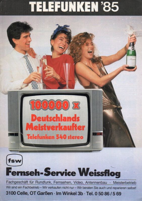 Telefunken GmbH  Telefunken '85 